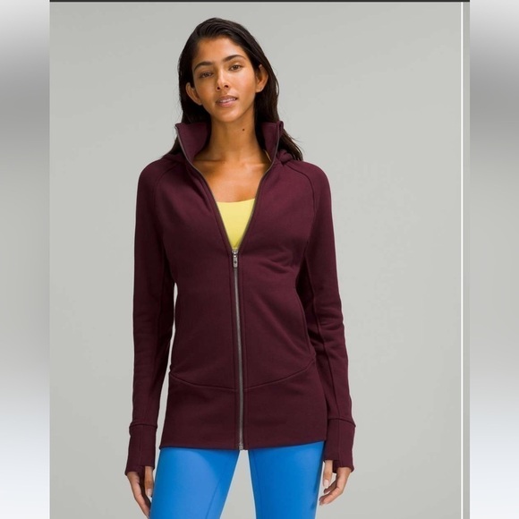 Lululemon women's full zipper Hoodie jacket Radiant Jacket
Cassis size 4 - Picture 7 of 7